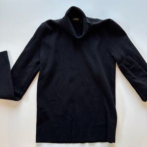Cider black turtleneck sweater